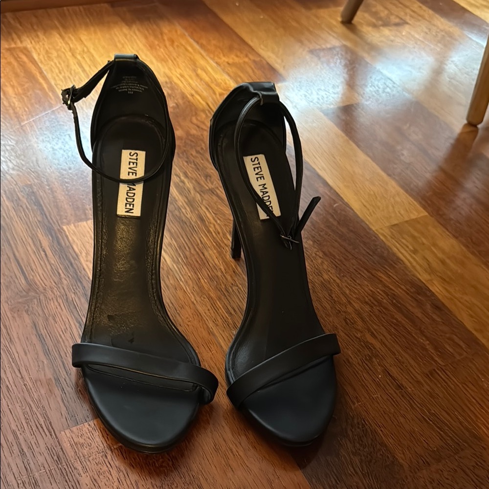 Steve Madden Black Women's Heels